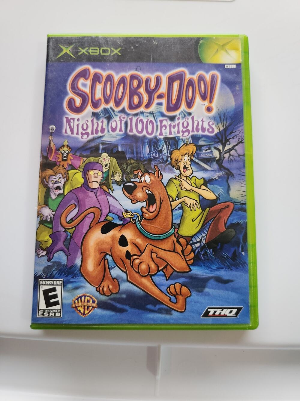 Scooby Doo Night of 100 Frights Original Xbox Video Game Platformer CIB E Tested